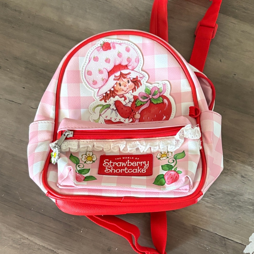 Strawberry Shortcake Pink Kids Backpack